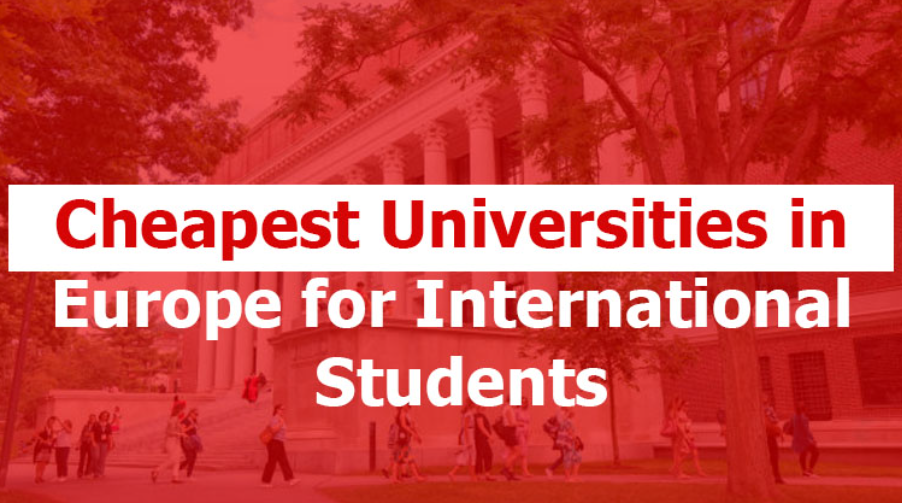 Cheap Universities in Europe